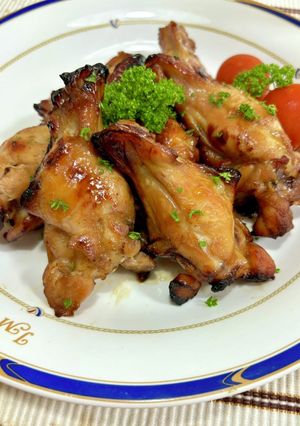 手羽元のオーブン焼き♪-レシピのメイン写真