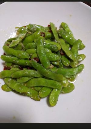 枝豆のペペロンチーノ-レシピのメイン写真