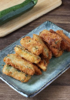 食材１つ★やみつき【ズッキーニフライ】-レシピのメイン写真