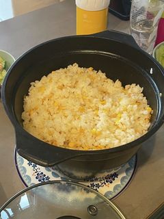 ガーリックコーンの混ぜご飯-レシピのメイン写真