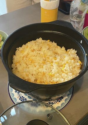 ガーリックコーンの混ぜご飯-レシピのメイン写真