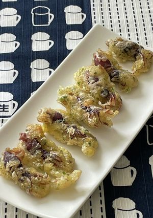 ほたるいかの磯辺揚げ〜味の素でね♡-レシピのメイン写真