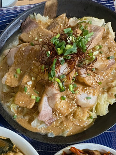 豚とキャベツの蒸しゴマだれポン酢-レシピのメイン写真
