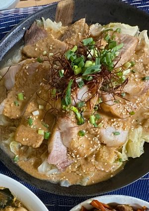 豚とキャベツの蒸しゴマだれポン酢-レシピのメイン写真
