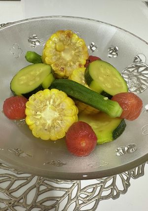 夏野菜の煮びたし-レシピのメイン写真