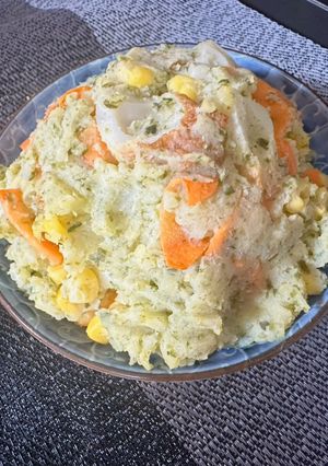ハマる！海苔塩バターポテサラ-レシピのメイン写真