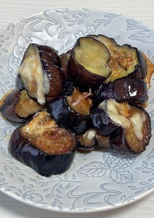 簡単、ナスのチーズ焼き-レシピのメイン写真