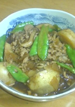 新じゃがdeひき肉じゃが-レシピのメイン写真