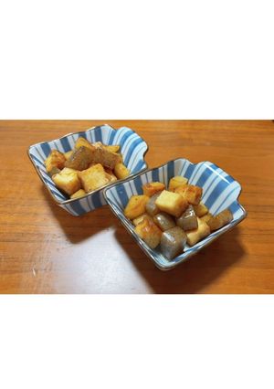 じゃがいもと厚揚げの甘辛炒め-レシピのメイン写真