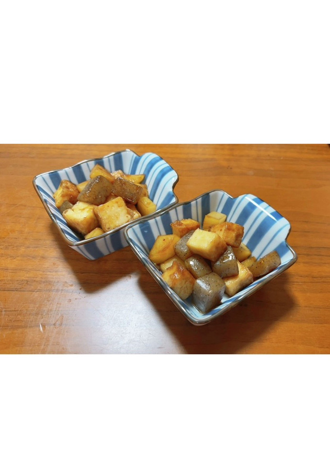 じゃがいもと厚揚げの甘辛炒め-レシピのメイン写真