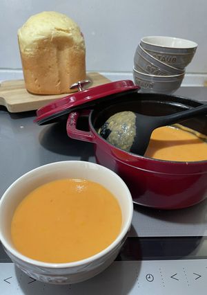 STAUBでトマトのポタージュ-レシピのメイン写真