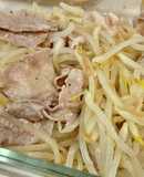 レンジでもやし豚ポン♪苦手な人もペロリ！