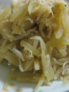 細切り大根とシラスの炒め煮-レシピのメイン写真
