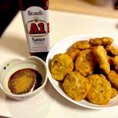 รูปของ 鶏ムネと島豆腐のチキンナゲット