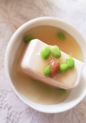 涼を感じる★絹豆腐の冷やしあんかけ☆-レシピのメイン写真