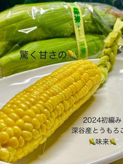No3347深谷産とうもろこし味来-レシピのメイン写真