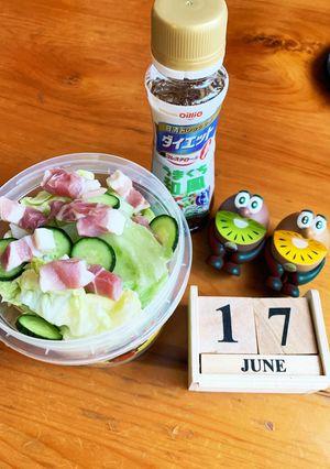 高ニ長女　お弁当(サラダ28)-レシピのメイン写真