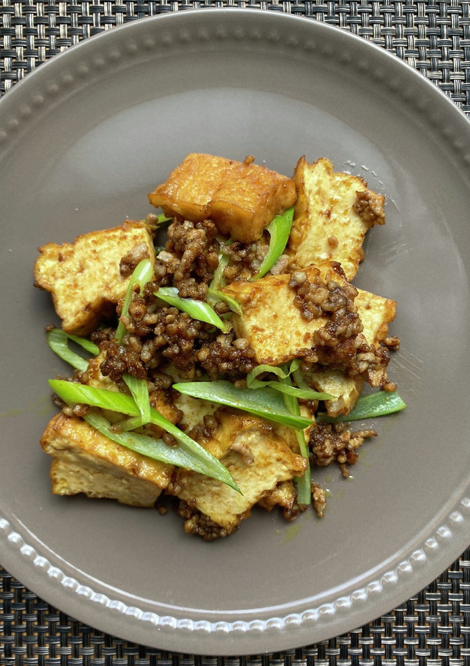揚げ玉と厚揚げのカレー風味　暑い日の一品-レシピのメイン写真