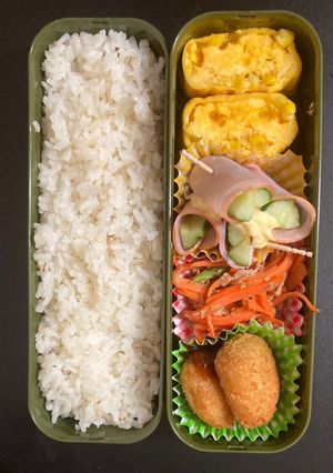 男子高校生弁当　記録11 冷食-レシピのメイン写真