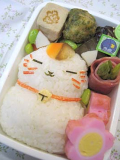 キャラ弁 ニャンコ先生弁当-レシピのメイン写真