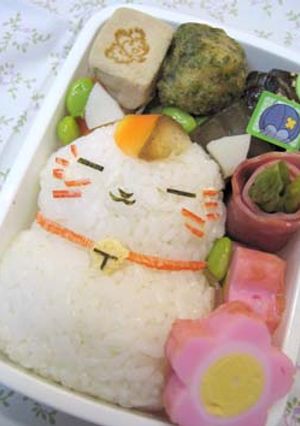 キャラ弁　ニャンコ先生弁当-レシピのメイン写真