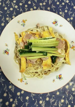 鶏ももチャーシュー冷やし中華-レシピのメイン写真