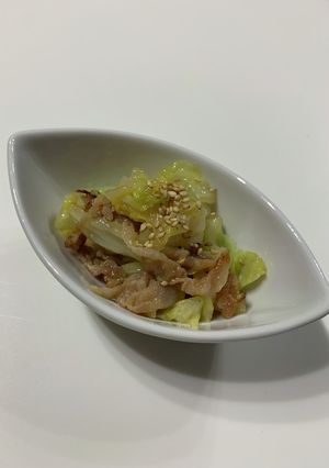 豚バラとキャベツの味噌炒め☆時短料理-レシピのメイン写真