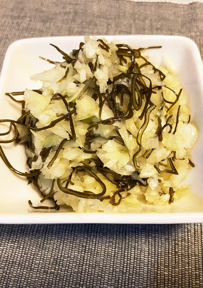 らっきょうと切り昆布-レシピのメイン写真