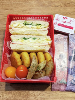 高2男子弁当!マフィンサンドイッチ♪34-レシピのメイン写真