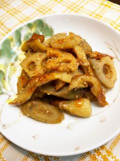 レンコンとごぼうのきんぴら-レシピのメイン写真