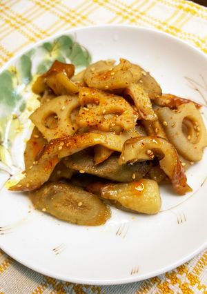 レンコンとごぼうのきんぴら-レシピのメイン写真