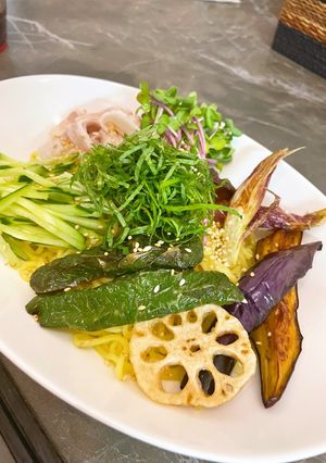 野菜たっぷりさっぱり冷やし中華-レシピのメイン写真