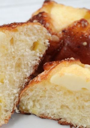チーズマヨパン(パルメザントッピング)-レシピのメイン写真