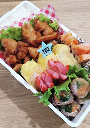 高校生お弁当 2024/6/13 記録用-レシピのメイン写真