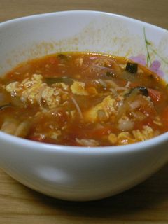 中華風?トマトスープ-レシピのメイン写真