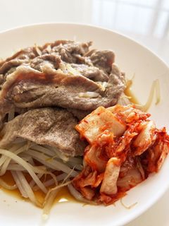 レンジだけで簡単豚もやし-レシピのメイン写真