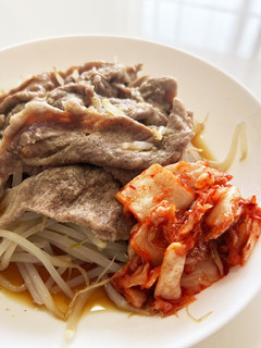 レンジだけで簡単豚もやし-レシピのメイン写真