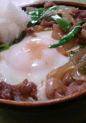 お一人さまの◆おろし豚丼◆-レシピのメイン写真