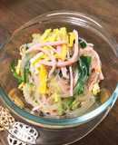 給食の「バンサンスー」♡春雨の中華和え