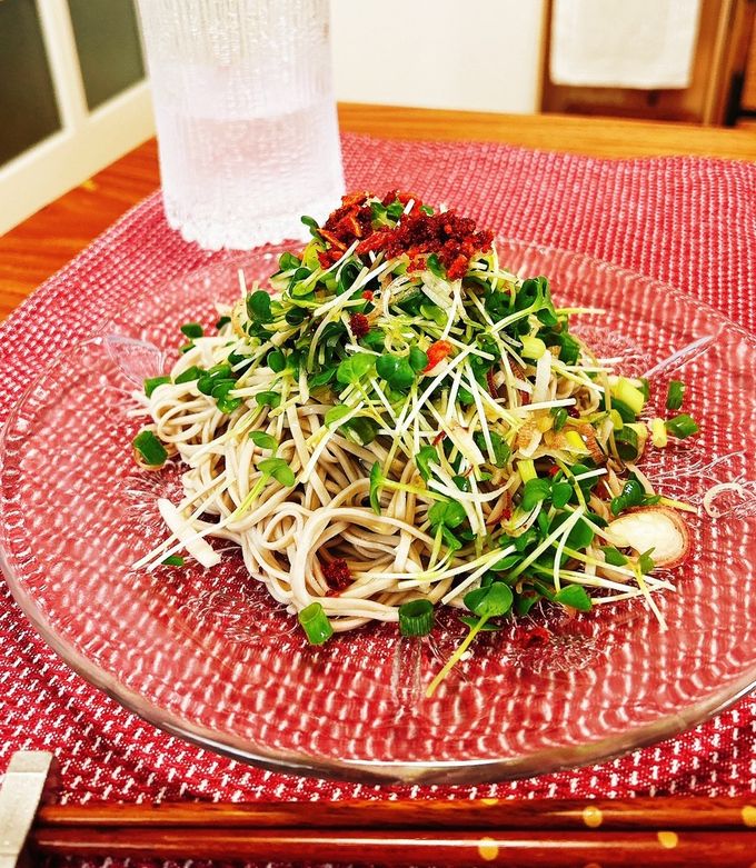 薬味たっぷり麻辣蕎麦-レシピのメイン写真