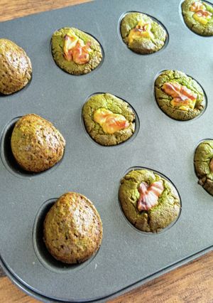 簡単計量レシピ☆抹茶くるみクッキー♪-レシピのメイン写真