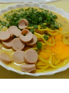 とんこつラーメン:簡単に豚骨味のラーメン-レシピのメイン写真