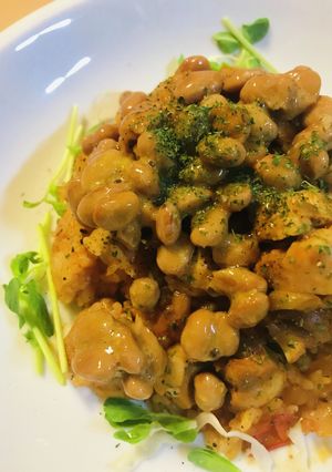 なっとうチキンライス-レシピのメイン写真