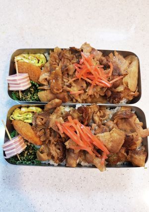 高校生弁当覚え書き321豚丼-レシピのメイン写真