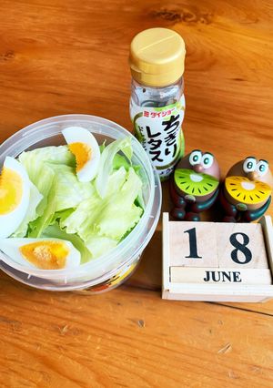 高二長女　お弁当(サラダ29)-レシピのメイン写真