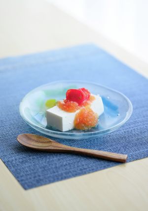 レアチーズケーキトマトジュレのせ-レシピのメイン写真