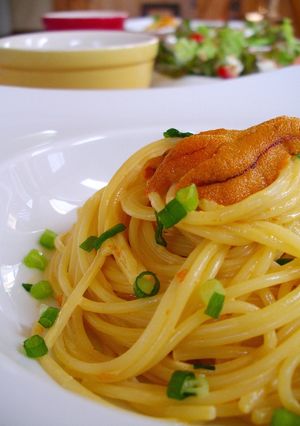 ★うにのクリームスパゲティ★-レシピのメイン写真
