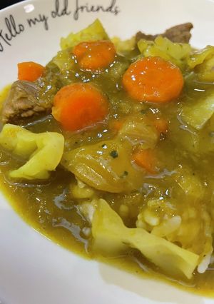 ハイチ料理ジュームー　かぼちゃ牛肉スープ-レシピのメイン写真