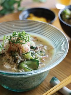 サバ缶で冷や汁-レシピのメイン写真