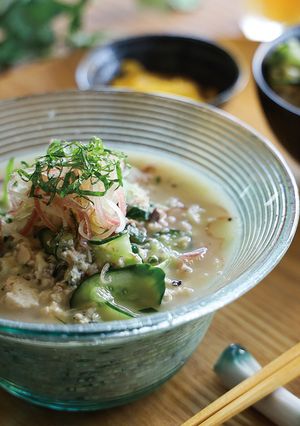 サバ缶で冷や汁-レシピのメイン写真
